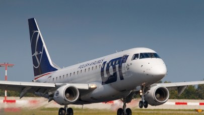 Awaryjne lądowanie samolotu na warszawskim Okęciu