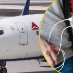 Awaryjne lądowanie samolotu. Powodem wybuch baterii litowej w bagażu