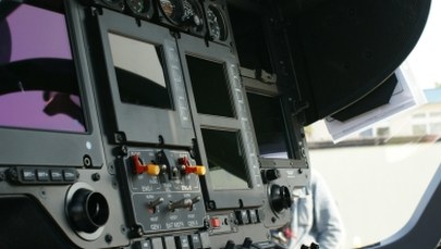 Awaryjne lądowanie śmigłowca ONZ w Jaśle. Na pokładzie było pięć osób