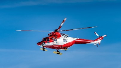 Awaryjne lądowanie śmigłowca TOPR. Na pokładzie cztery osoby