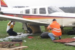 Awaryjne lądowanie w Katowicach