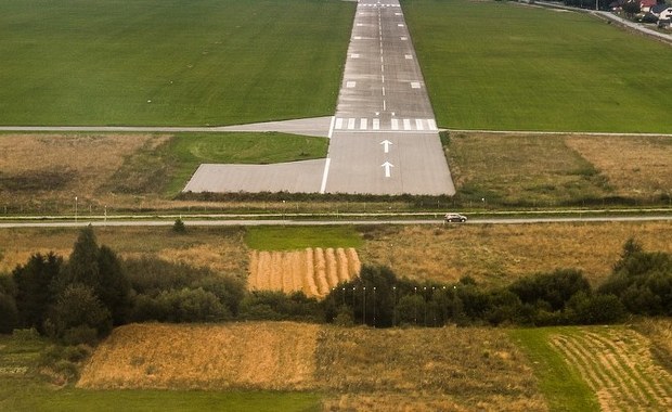 Awaryjne lądowanie w Pyrzowicach samolotu transportowego