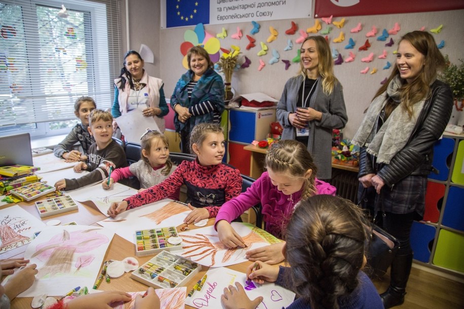 Awdiejewka trzy lata po wybuchu konfliktu w Donbasie /© European Union/ECHO /