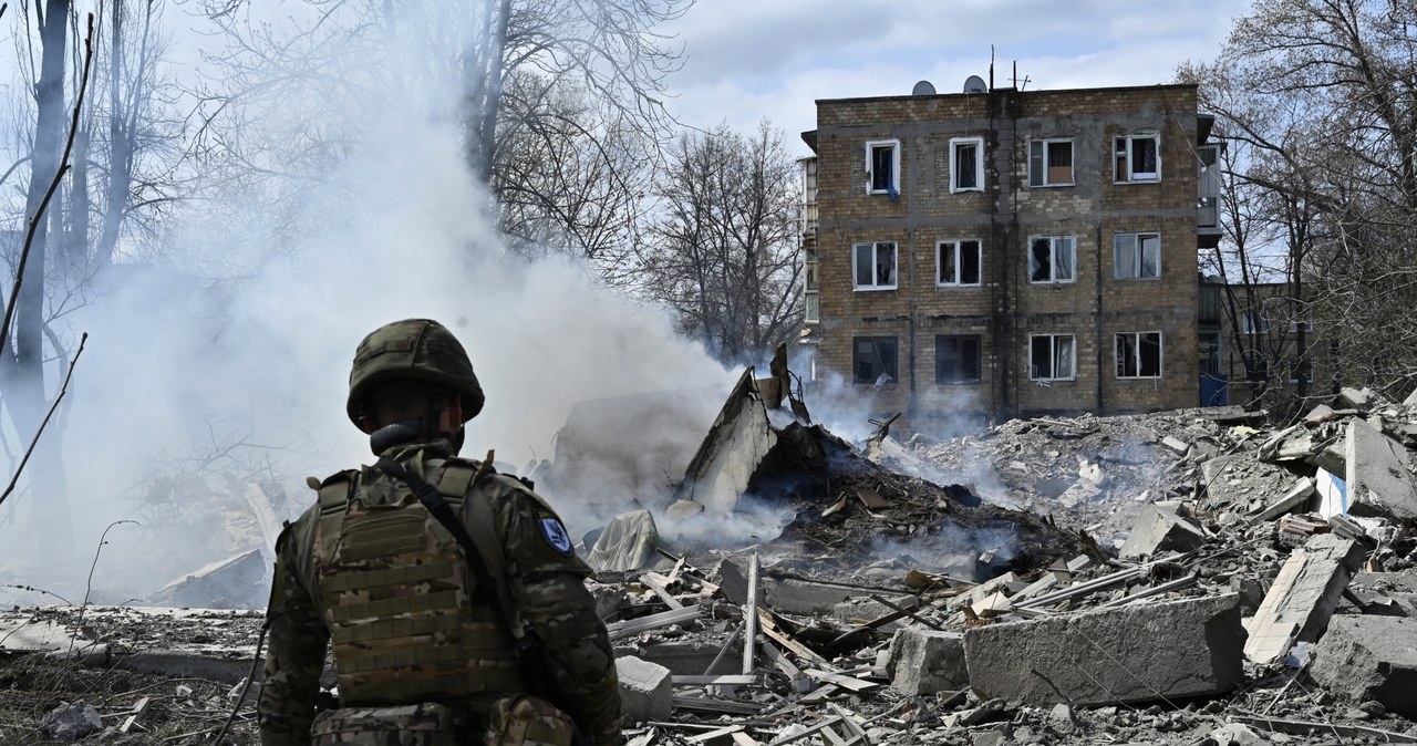 Awdijiwka to jedno z najbardziej zniszczonych miast wojny /GENYA SAVILOV / AFP /AFP