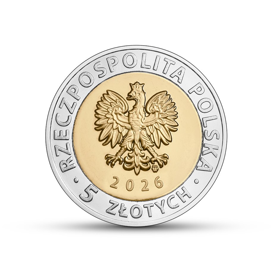 Awers nowej monety okolicznościowej z serii "Odkryj Polskę" /Narodowy Bank Polski /Materiały prasowe