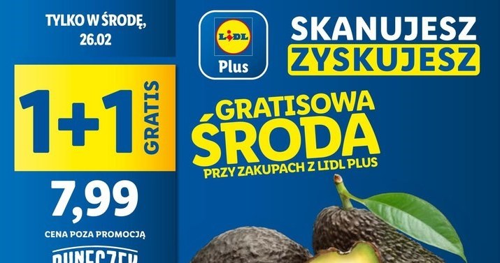 Awokado gratis w środę w Lidlu! /Lidl /INTERIA.PL