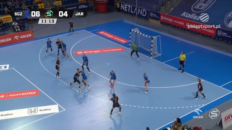 AWS Energa Szczypiorno Kalisz - Handball JKS Jarosław. Skrót meczu. WIDEO