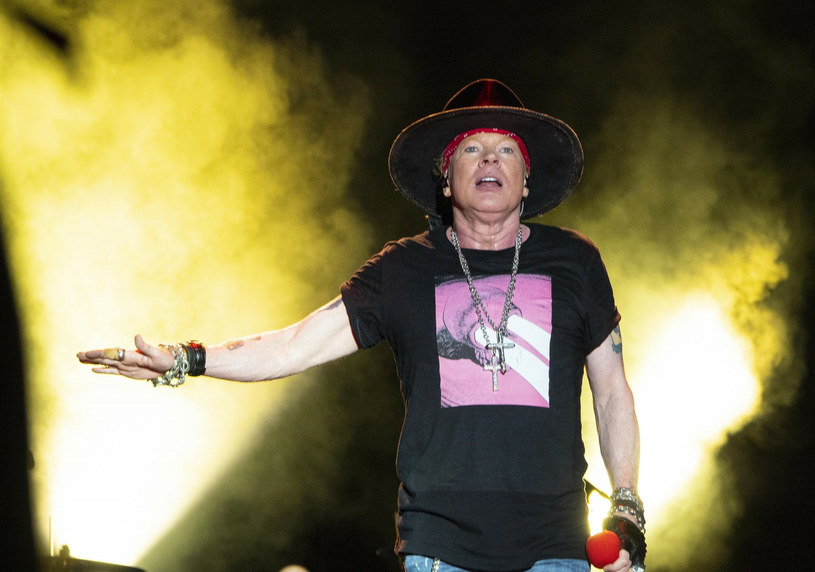 Axl Rose - główny wokalista Guns N’ Roses /East News