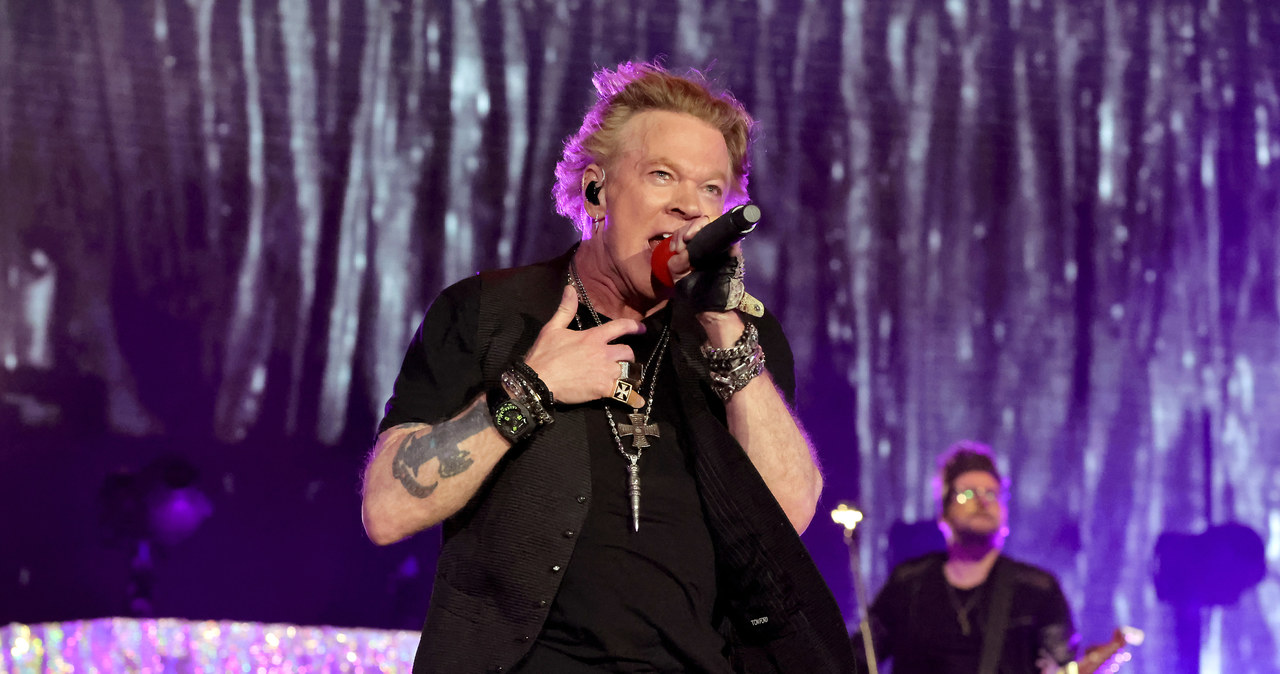 Axl Rose na koncercie Guns N' Roses /Amy Sussman /Getty Images