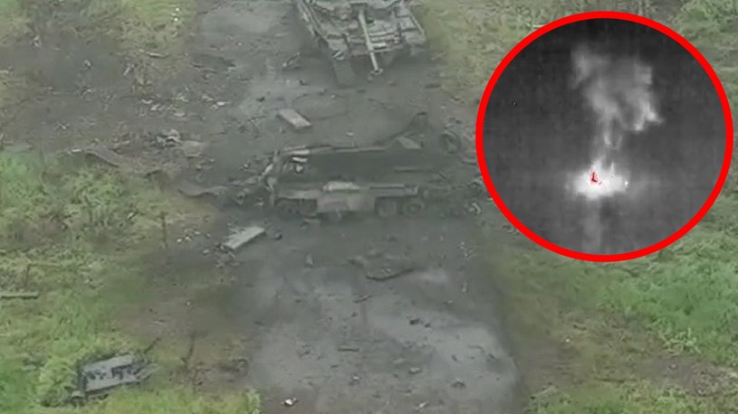 Aż niewiarygodne, co mina zrobiła z nowym rosyjskim czołgiem
