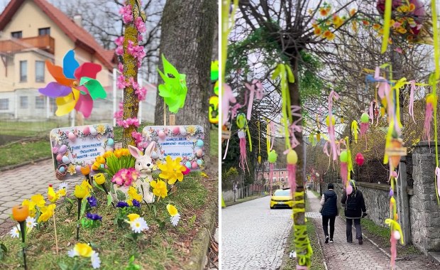 "Aż pisnęłam z zachwytu". Aleja Wielkanocna jest hitem tego miasta