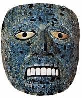 Aztecka maska Quetzalcoatla /Encyklopedia Internautica