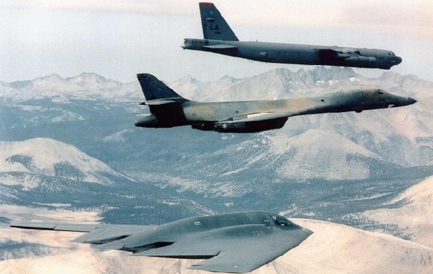 B-52, B-1 i B-2 /AFP