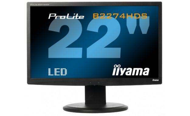 B2274HDS - nowy monitor LED firmy iiyama /Informacja prasowa