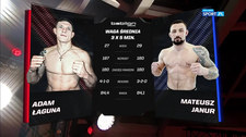 Babilon MMA 22. Adam Łaguna - Mateusza Janura - skrót walki (POLSAT SPORT). WIDEO
