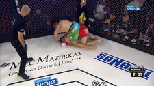 Babilon MMA 23. Tomasz Skorodziłło - Konrad Rusiński - skrót walki. WIDEO (POLSAT SPORT)