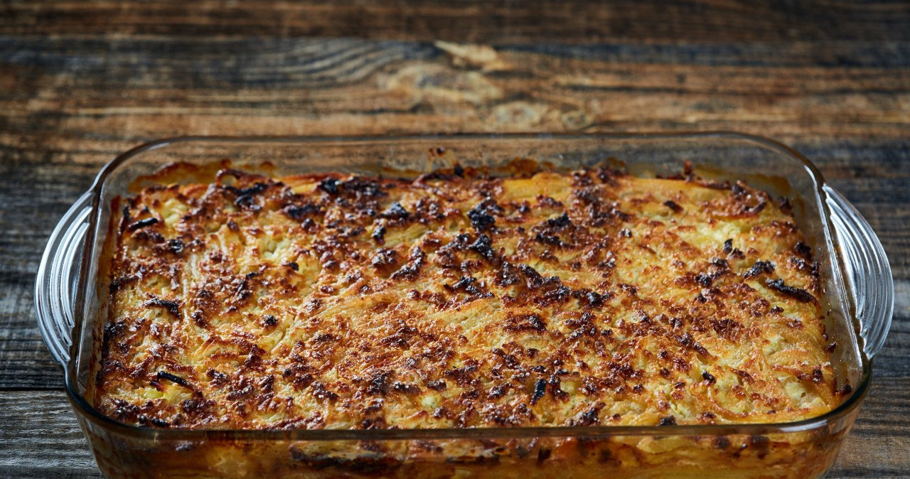 Babka ziemniaczana to tradycyjne danie z Podlasia /xalanx /123RF/PICSEL