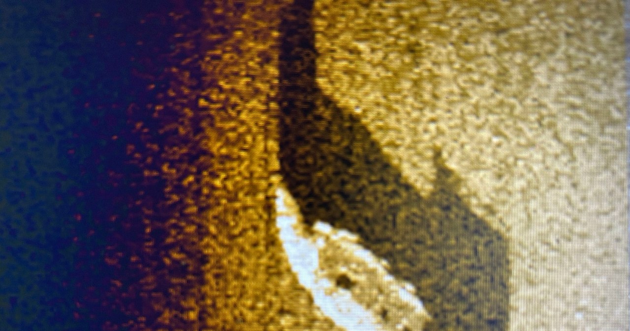 Badania z wykorzystaniem sonaru bocznego ujawniły spoczywający na dnie jeziora Michigan statek. /Michigan Shipwreck Research Association /Facebook