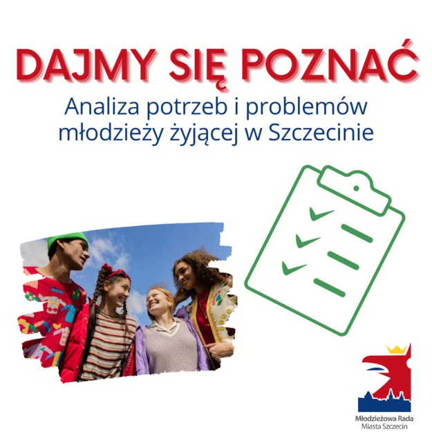 Badanie ma na celu sportretować młodą osobę uczącą się na terenie Szczecina. /Młodzieżowa Rada Miasta Szczecina /