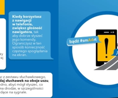 Bądź #smA4rt, jedź bezpiecznie! 