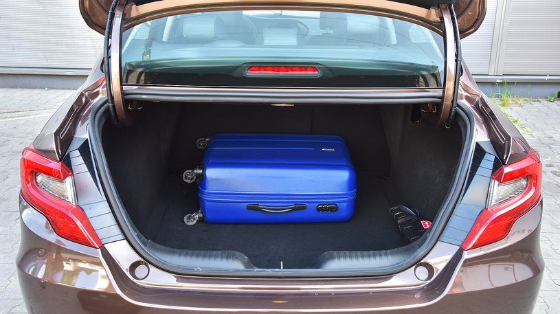 Bagażnik jest pojemny, ale wielkie zawiasy wnikają do jego wnętrza i ugniatają pakunki. /Motor