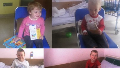 Bajkowy prezent w pochmurny dzień