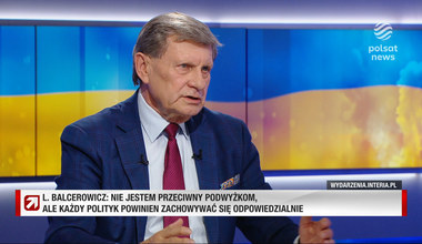 Balcerowicz w "Gościu Wydarzeń": Nie upolityczniać gospodarki przez rosnące nacjonalizacje