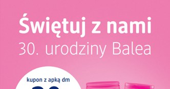 Balea kończy 30 lat i rozdaje rabaty! Kosmetyki kochane przez Niemki teraz taniej w dm /materiały prasowe /INTERIA.PL