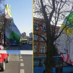 Balon pasażerski zahaczył o budynek w Zielonej Górze. Nie żyje jedna osoba