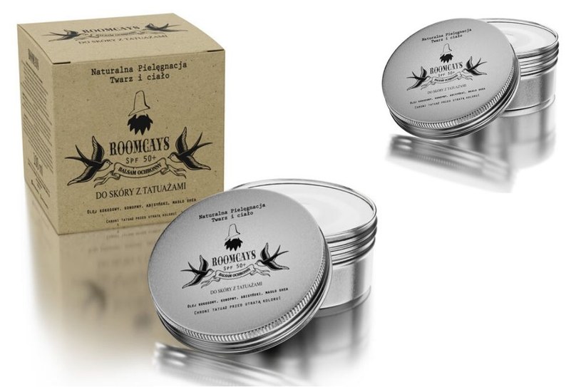 Balsam ochronny do skóry z tatuażami Roomcays /INTERIA.PL/materiały prasowe