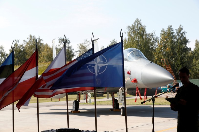 Baltic Air Policing, zdj. ilustracyjne /REUTERS/Ints Kalnins  /FORUM