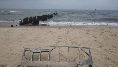 Bałtyk odsłonił fragment samolotu z czasów II wojny. To najpewniej maszyna niemiecka