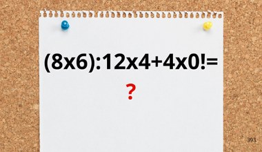 Banalna matematyka? A jednak większość daje złą odpowiedź