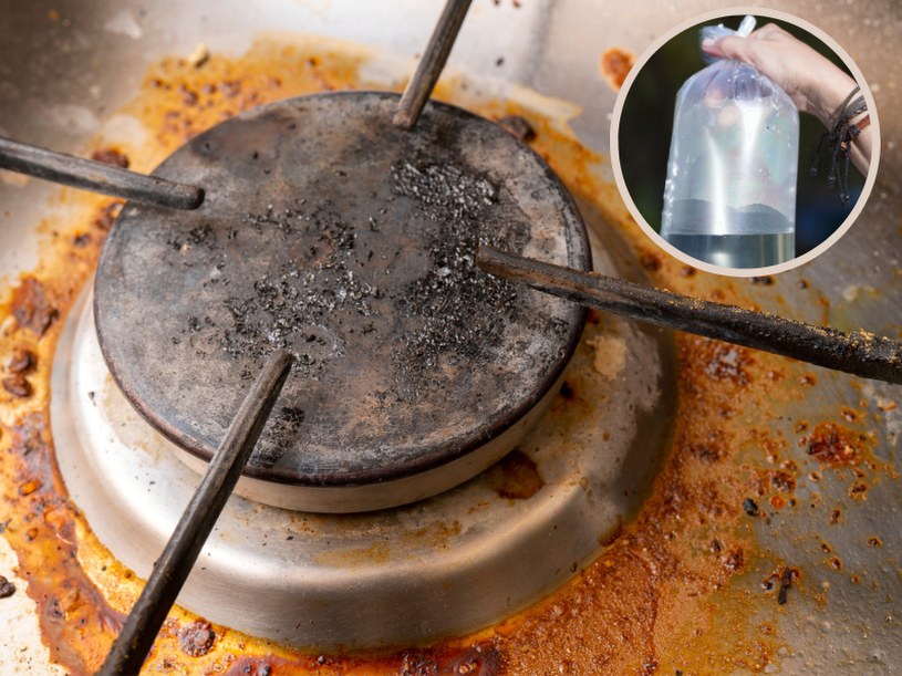 Banalny sposób na czyszczenie palników. Wystarczy, iż włożysz je do reklamówki