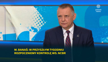 Banaś w "Graffiti" o kontroli stawek WIBOR: Nie zostaliśmy wpuszczeni