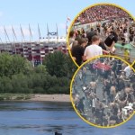 Banderowska flaga i chaos na koncercie w Warszawie. 109 osób zatrzymanych