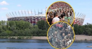 Banderowska flaga i chaos na koncercie w Warszawie. 109 osób zatrzymanych