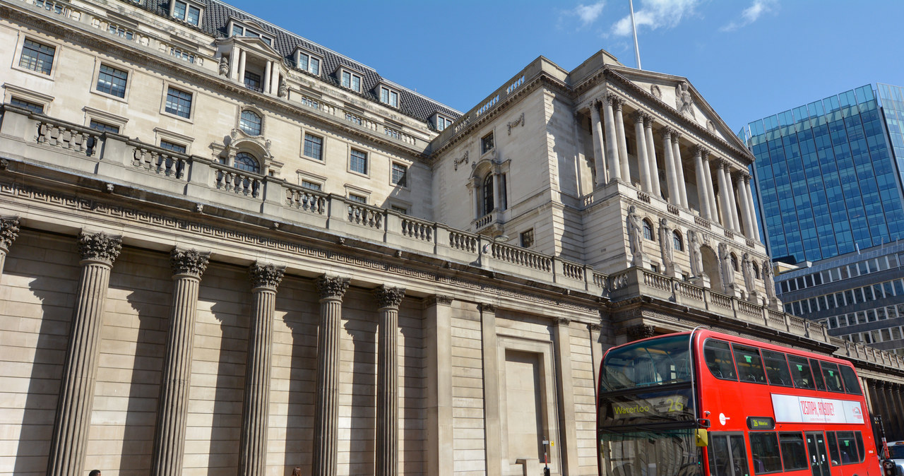 Bank Anglii podjął decyzję w sprawie stóp procentowych w Wielkiej Brytanii /123RF/PICSEL