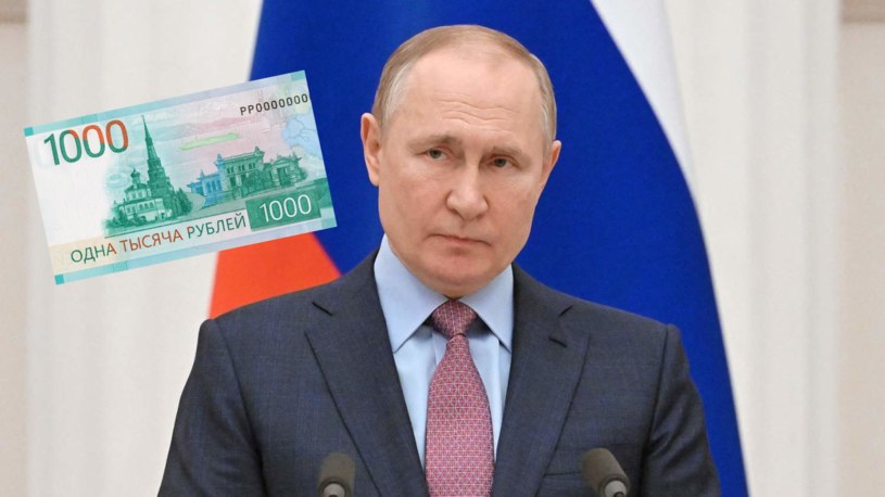 Bank centralny Rosji wycofuje z emisji banknot o nominale 1000 rubli. Wcześniej jego wygląd został skrytykowany przez przedstawicieli Kościoła /sputnik SERGEI GUNEYEV; Centralny Bank Federacji Rosyjskiej /