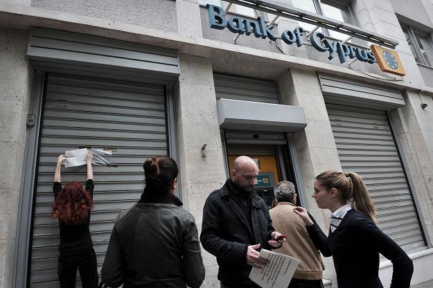 Bank of Cyprus wzywa polityków do ratowania gospodarki przed ruiną... /AFP