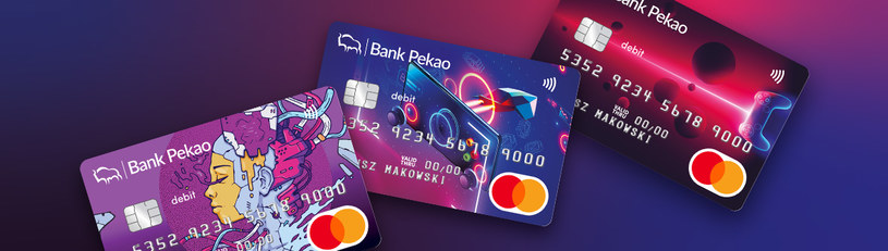 Bank Pekao S.A. oferuje aż 15 kart z gamingowymi motywami /.