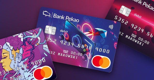 Bank Pekao S.A. oferuje aż 15 kart z gamingowymi motywami /materiały promocyjne