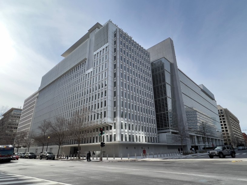 Bank Światowy wstrzymuje wszystkie programy w Rosji i na Białorusi. Nz. siedziba banku w Waszyngtonie /AFP