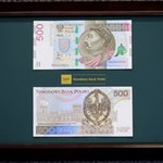 Banknot 500 zł trafi do obiegu już za kilka dni