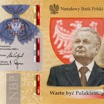 Banknot okolicznościowy i moneta kolekcjonerska NBP: "Lech Kaczyński. Warto być Polakiem"