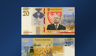 ​Banknot z Lechem Kaczyńskim. Politycy komentują