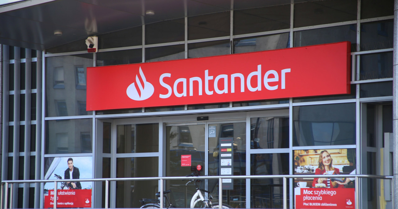 Bankowość internetowa w Santanderze nie działa. /Hubert Hardy /Reporter