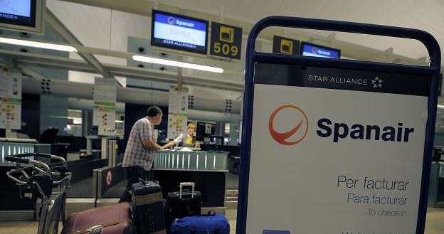 Bankructwo Spanair spowodowało zamieszanie na lotniskach /IAR/PAP