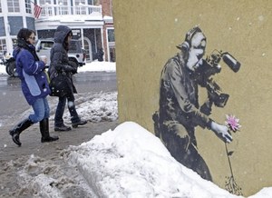 Banksy i jego "Wojna na ściany"