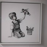 Banksy pomaga dzieciom. 200 tys. funtów ze sprzedaży obrazu